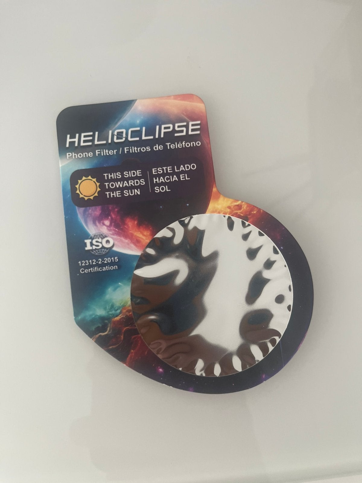 Helioclipse nieuw veilig kijken na de zonsverduistering, Ophalen, Overige landen, 2 euro