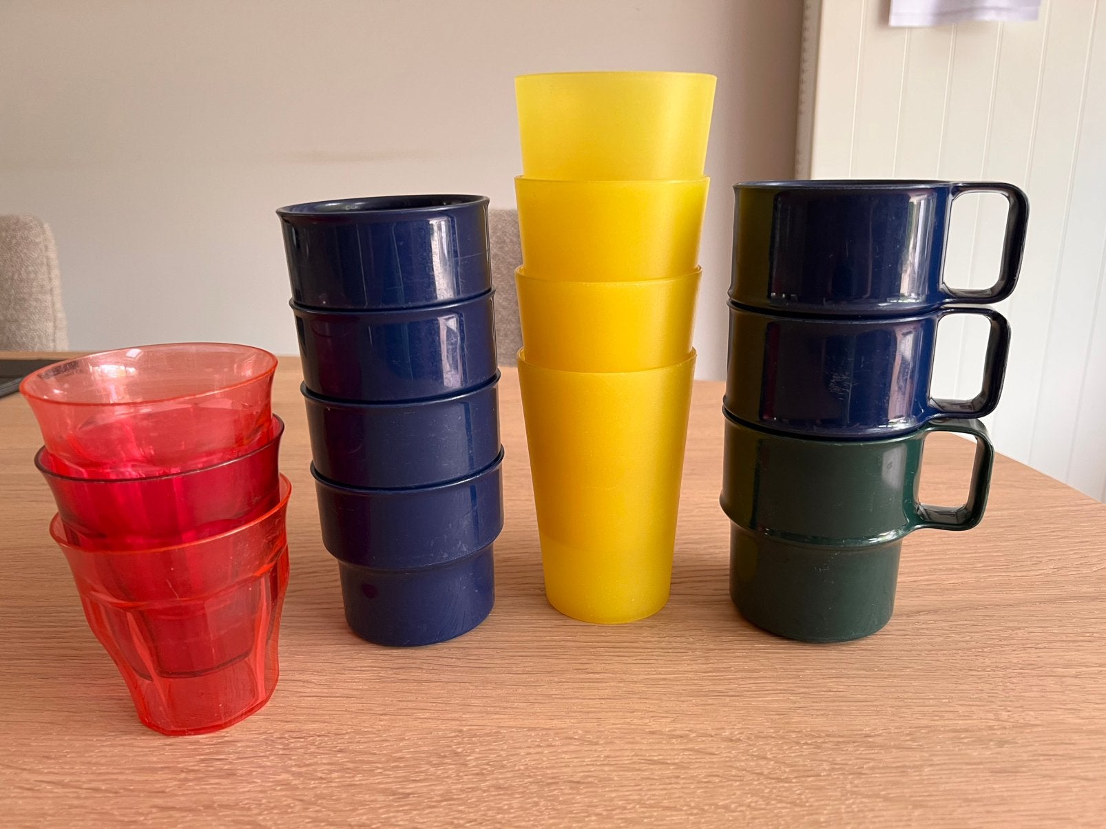 Mepal camping / kamp servies, Ophalen, Gebruikt, Geel, Beker of Kan