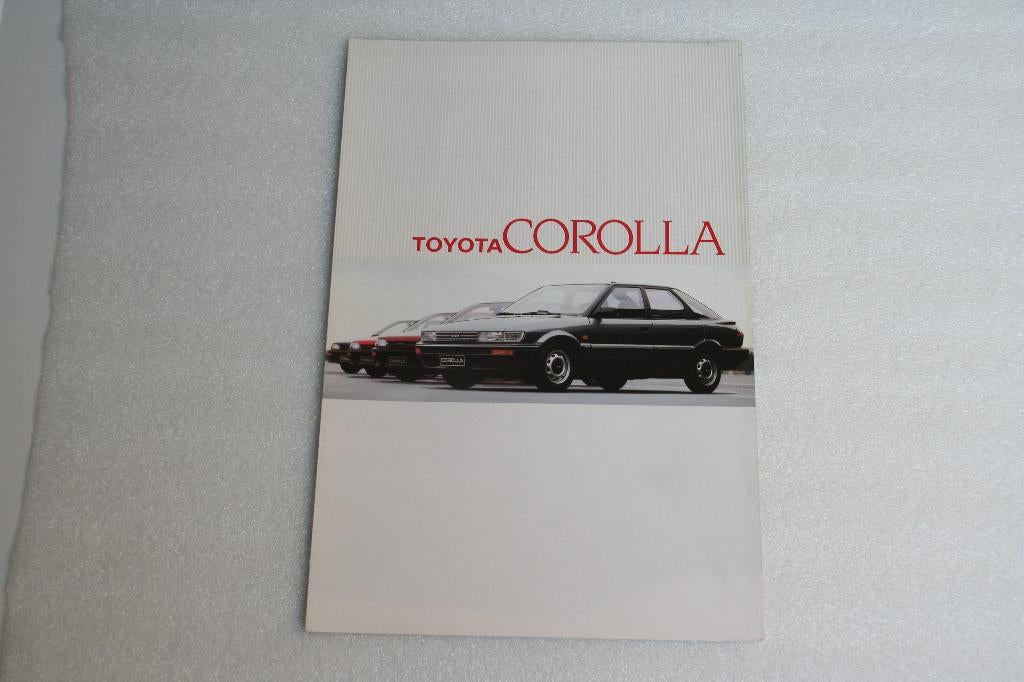 Folder Toyota Corolla (01-1989) (32), Ophalen of Verzenden, Nieuw, Toyota