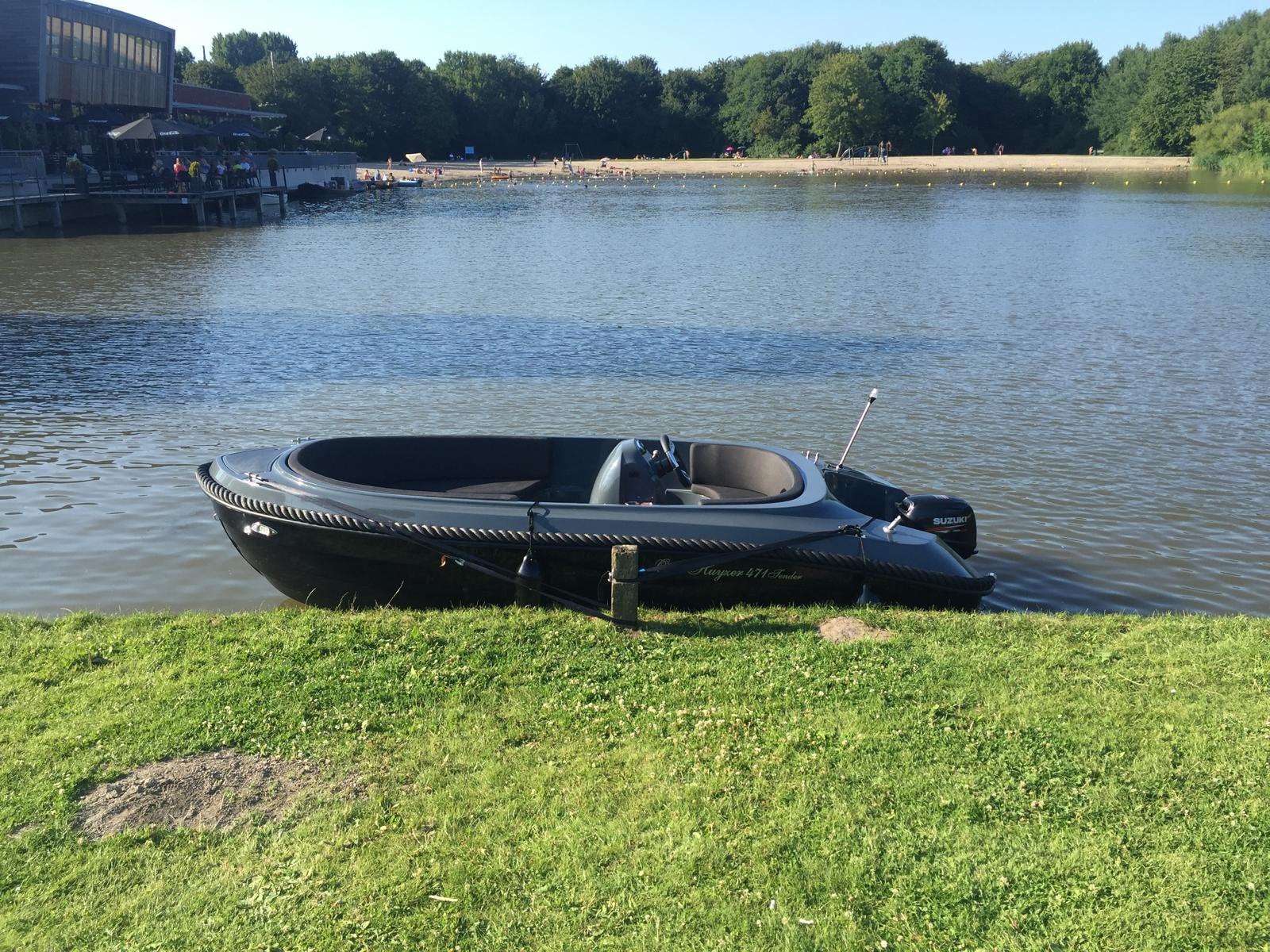 Oud Huijzer 471 Tender | Honda 20 pk | Trailer | Compleet, Watersport en Boten, Tender, Gebruikt, 5 m, 2 m