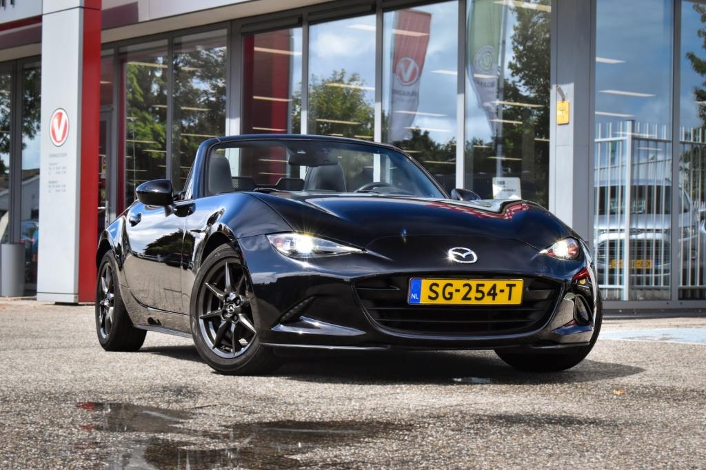 Mazda MX-5 1.5 SkyActiv GT-M | Bose | Navi (bj 2015), Auto's, Keurmerk '100% Onderhouden', 12 maanden, Achterwielaandrijving, Gebruikt