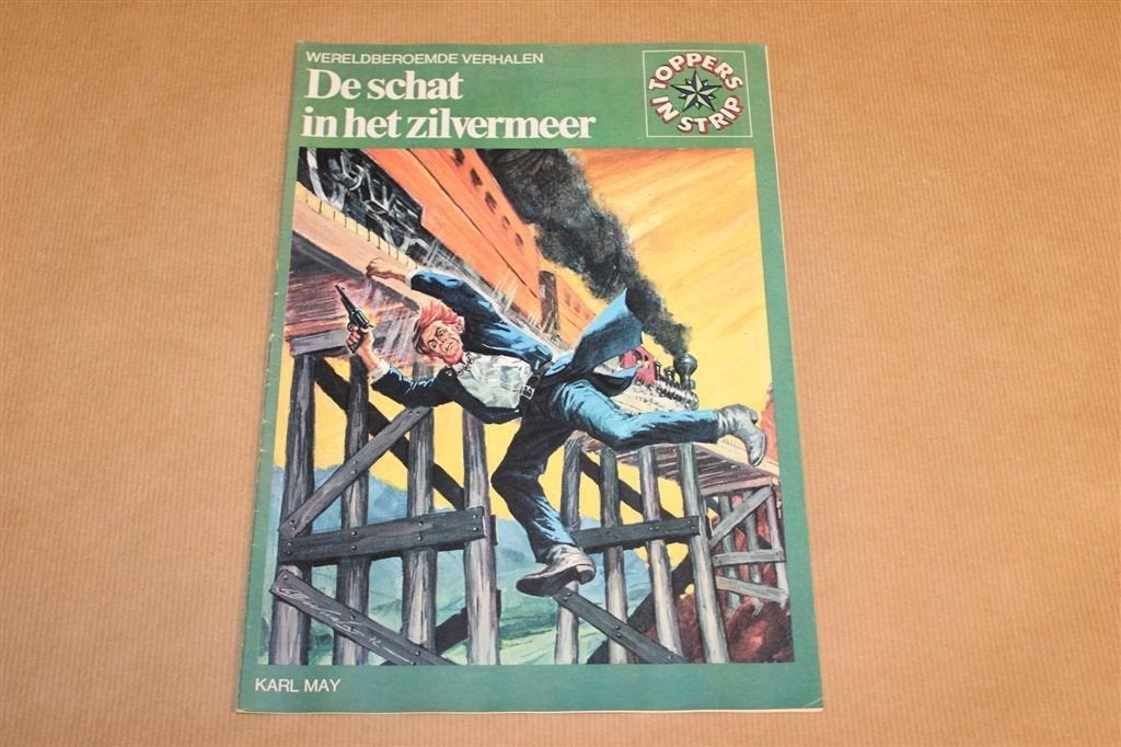 De Schat in het Zilvermeer — Toppers in Strip 1974, Eén stripboek, Ophalen of Verzenden, Gelezen