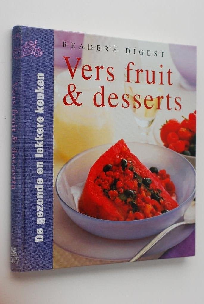 Vers Fruit & Desserts - Kookboek Reader's Digest 2002, Boeken, Verzenden, Reader's Digest, Zo goed als nieuw, Overige gebieden