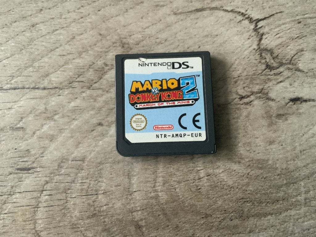 Mario VS Donkey Kong Mini-land Mayhem voor de Nintendo DS, Puzzel en Educatief, 1 speler, Ophalen of Verzenden, Zo goed als nieuw