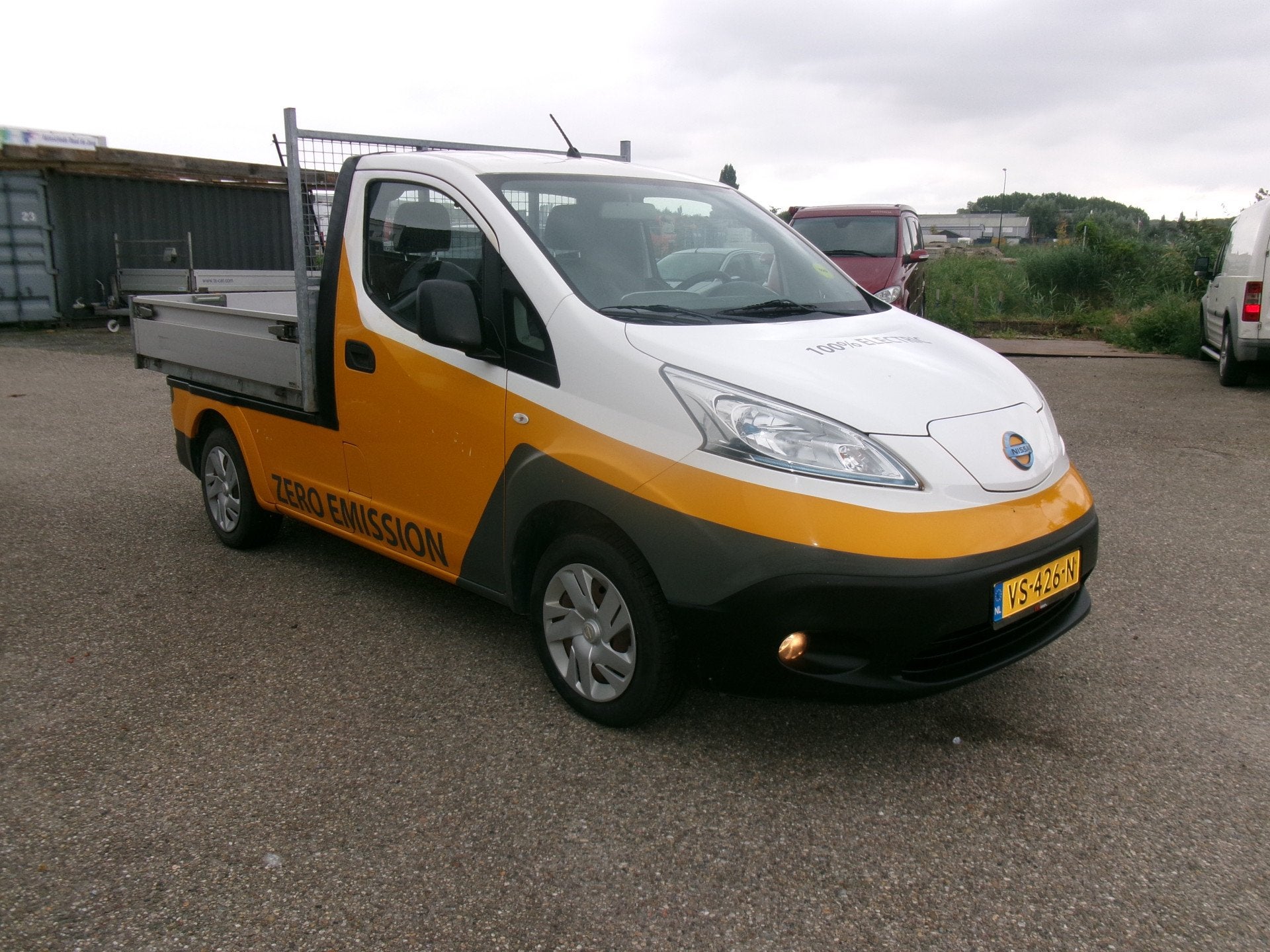 Nissan E-NV200 Optima 0rgineel 24900 km ELEKTRISCH, Auto's, Gebruikt, Origineel Nederlands, Automatische klimaatregeling, 2 stoelen