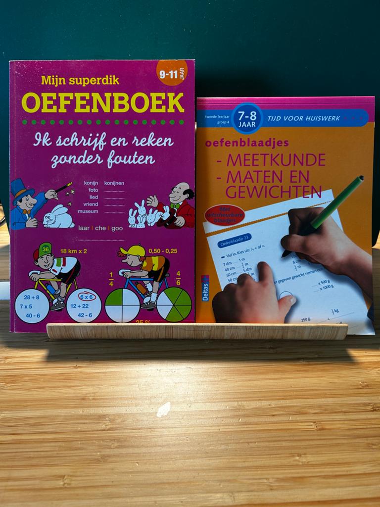 Oefenboeken: Ik schrijf en reken zonder fouten & Meetkunde, Verzenden, Gelezen, Overige niveaus, Overige vakken