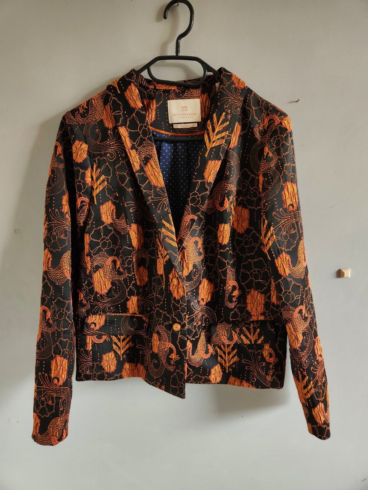 Jacquard blazer Scotch & Soda, Kleding | Dames, Meerkleurig, Nieuw, Scotch & Soda, Ophalen of Verzenden