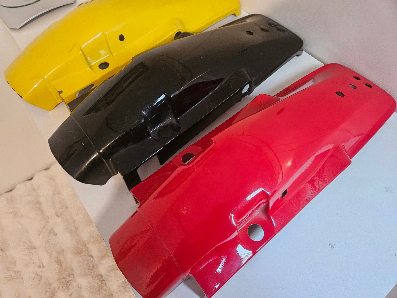 SUZUKI TS50 SPATBORDEN ORIGINEEL NOS, Fietsen en Brommers, Brommeronderdelen | Algemeen, Ophalen, Kap, Suzuki