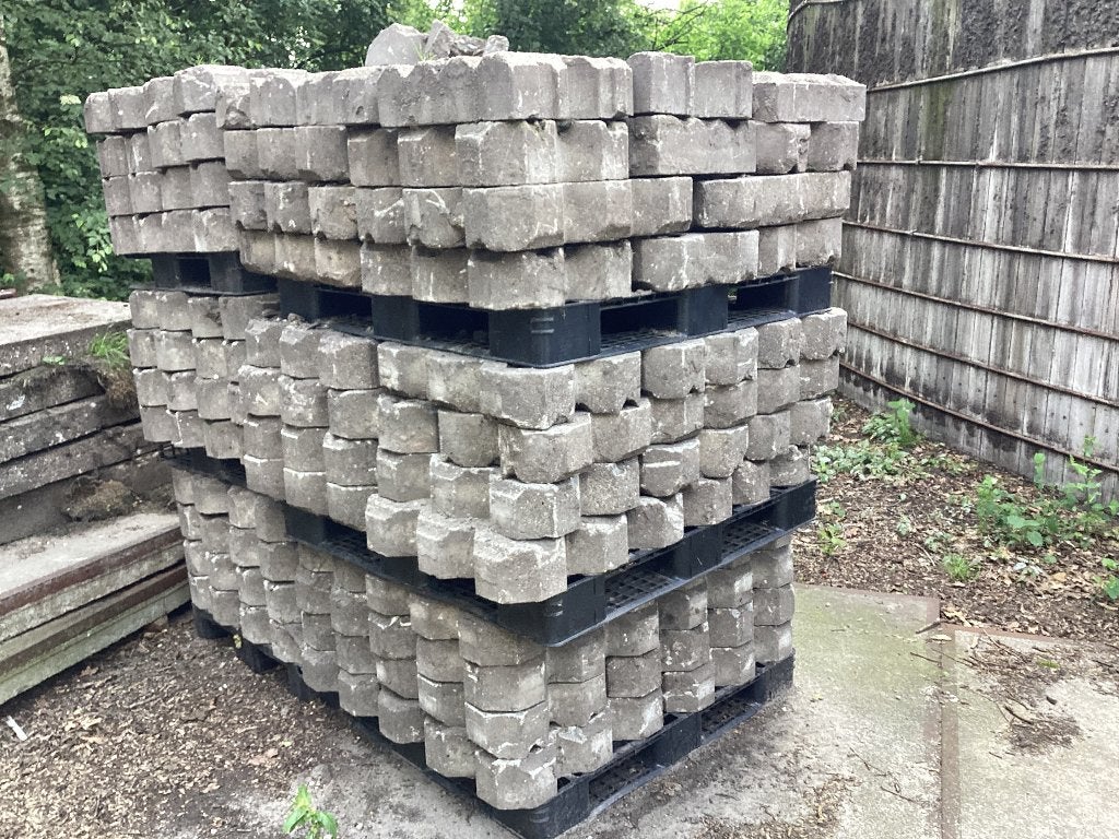 Grasblokken, Ophalen, Gebruikt, Beton, Overige typen