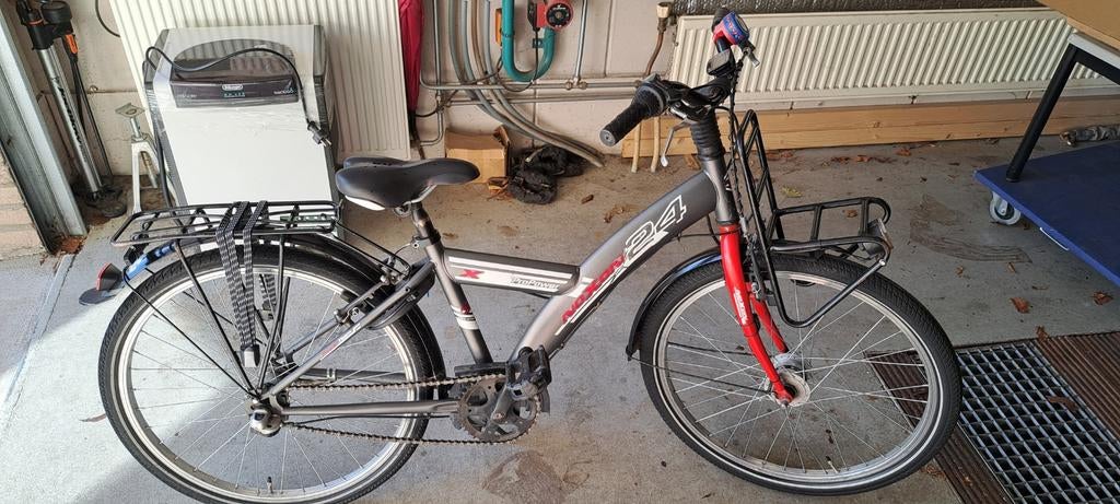 Kinderfiets noxon, Fietsen en Brommers, Ophalen, Gebruikt, Velgrem, Versnellingen
