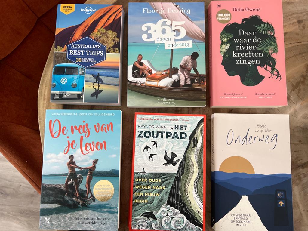 6 Reisboeken: Ontdek de Wereld of Vind Jezelf, Boeken, Ophalen, Zo goed als nieuw
