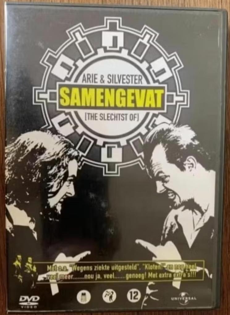 DVD Arie & Silvester Samengevat [the slechtst of], Cd's en Dvd's, Vanaf 12 jaar, Ophalen of Verzenden, Zo goed als nieuw, Stand-up of Theatershow