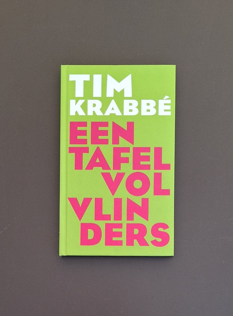 Een tafel vol vlinders - Tim Krabbe, Ophalen of Verzenden, Gelezen, Tim Krabbe