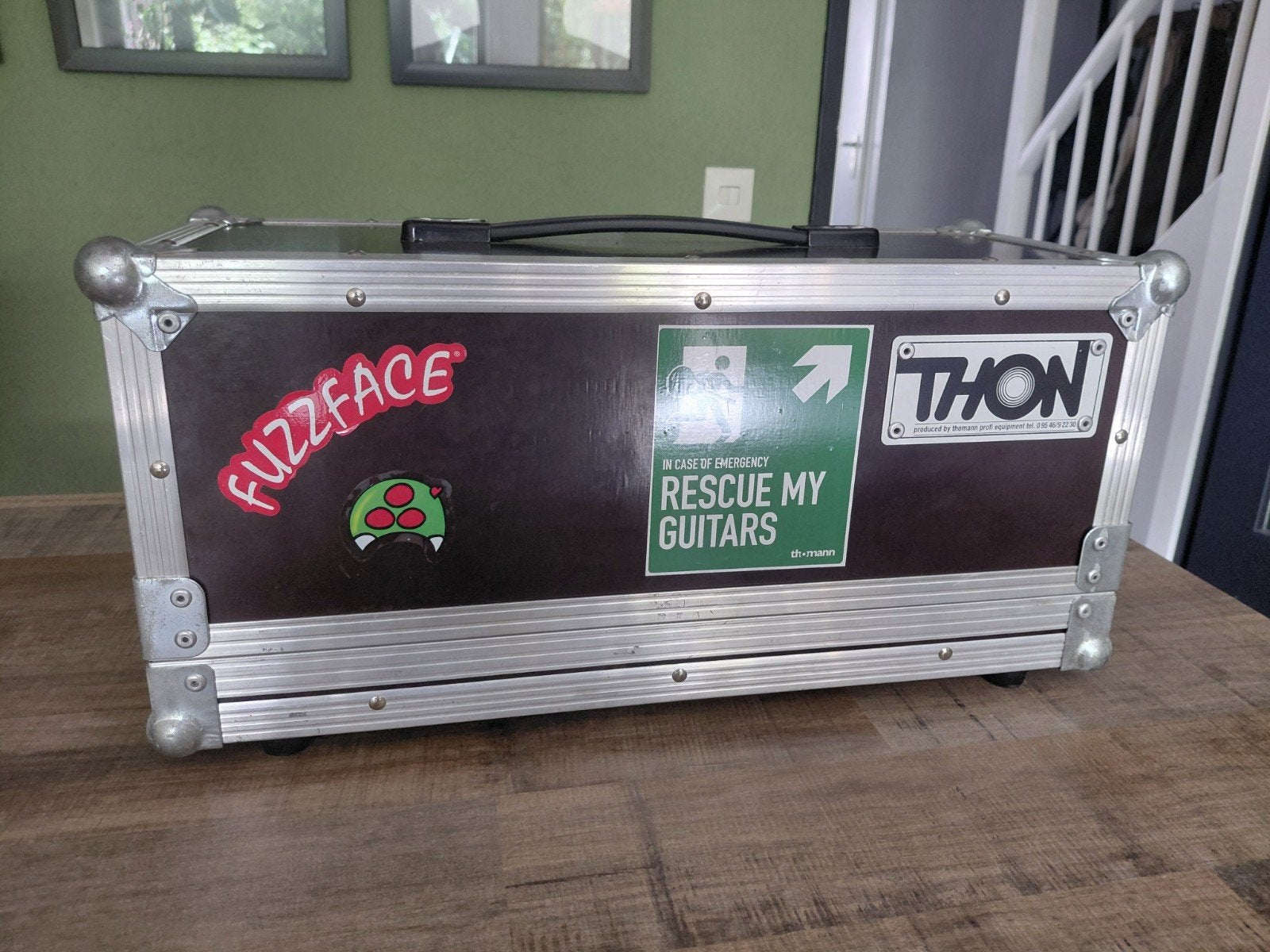 Flightcase voor versterker - 50x20x20 cm, Ophalen of Verzenden, Gebruikt