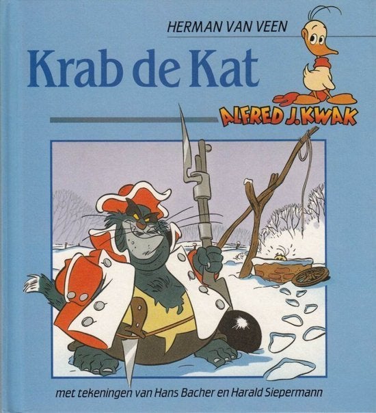 Boek Alfred J. Kwak - Krab De Kat, Gelezen, Fictie algemeen, Jongen of Meisje, Ophalen of Verzenden