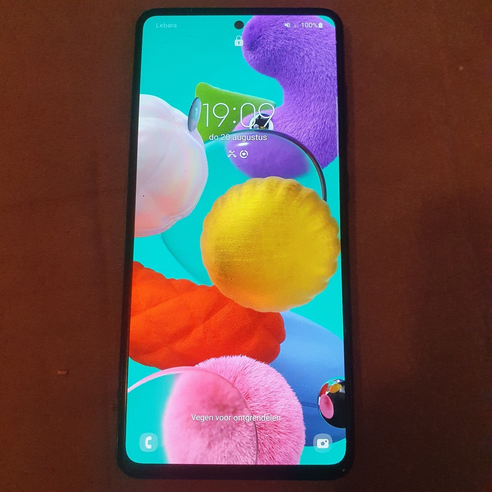 Samsung A51 - Goed werkende smartphone, Telecommunicatie, Mobiele telefoons | Samsung, Ophalen, Blauw, Zo goed als nieuw, Zonder simlock