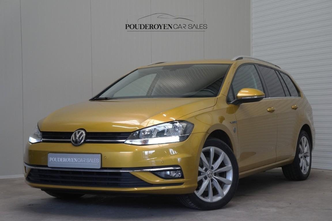 Volkswagen Golf Variant 1.6 TDI Highline / Automaat / NL Aut, Auto's, Volkswagen, Gebruikt, 4 cilinders, Golf Variant, 1598 cc