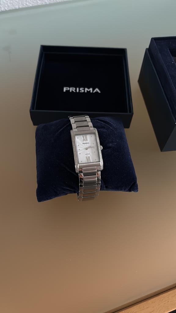 Prisma dames horloge, Sieraden, Tassen en Uiterlijk, Horloges | Dames, Zo goed als nieuw, Overige merken, Staal, Ophalen of Verzenden