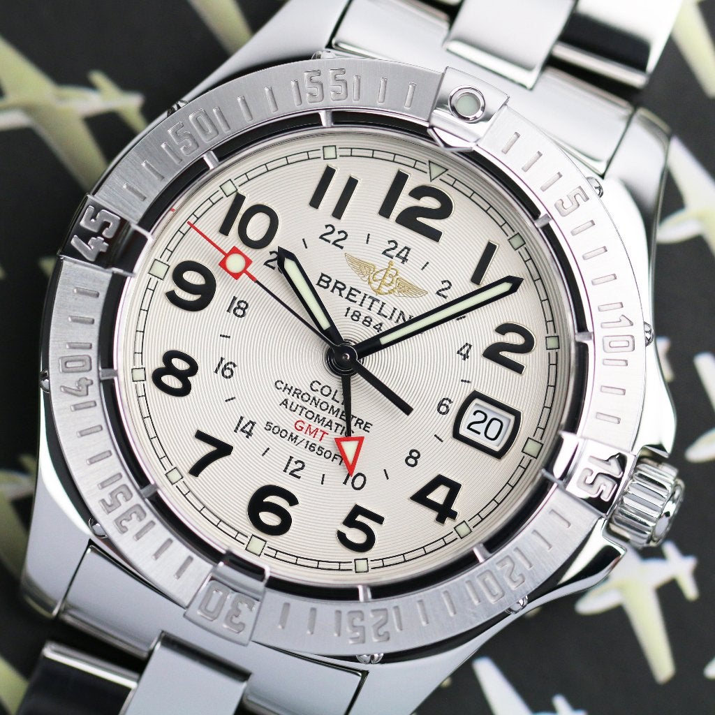 Breitling Colt automatic GMT 40 (Zeer goed/ 2010)