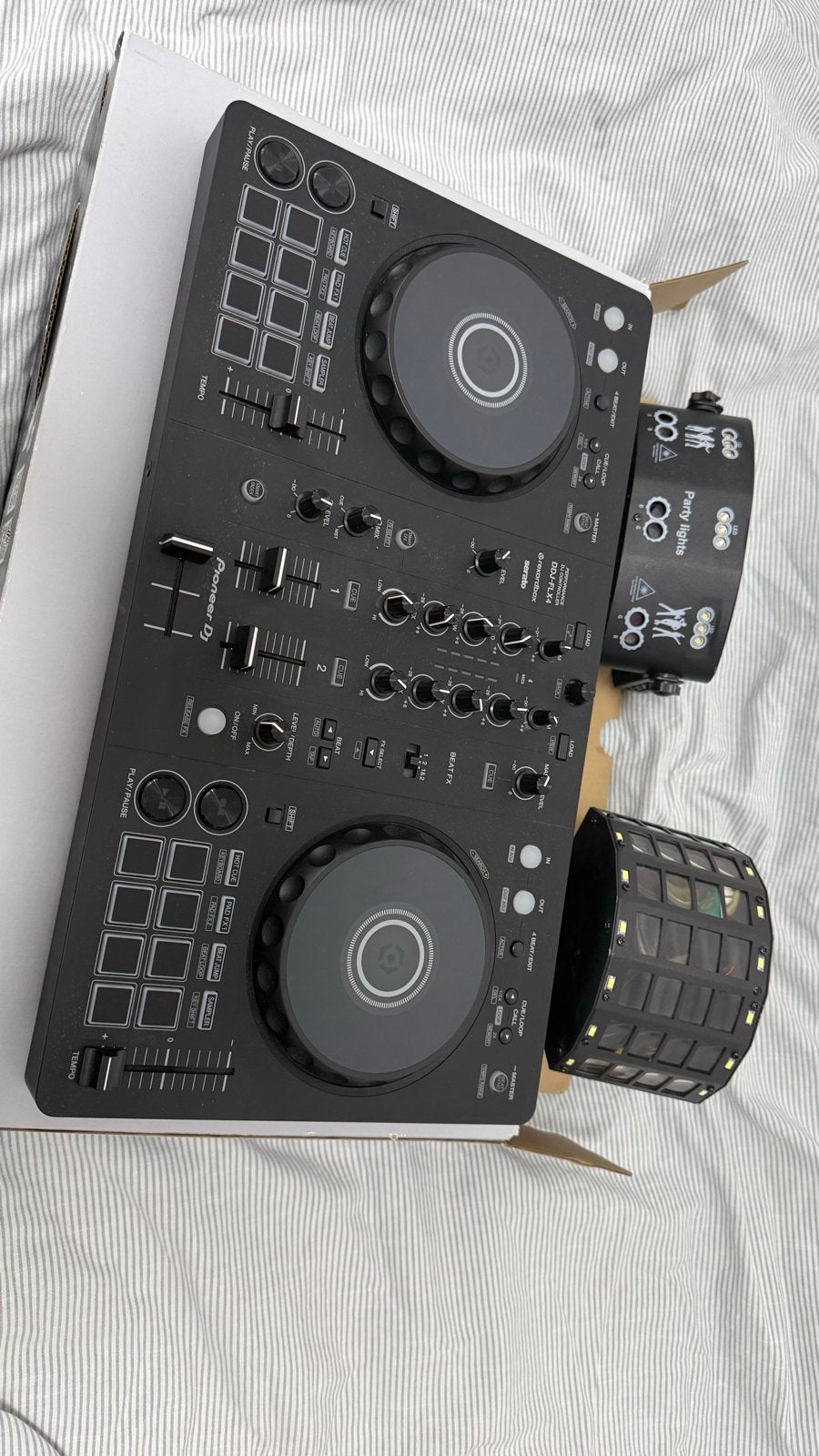Pioneer FLX4 DJ-set met originele doos en 2 lampen, Muziek en Instrumenten, Ophalen of Verzenden, Zo goed als nieuw, Dj-set, Pioneer