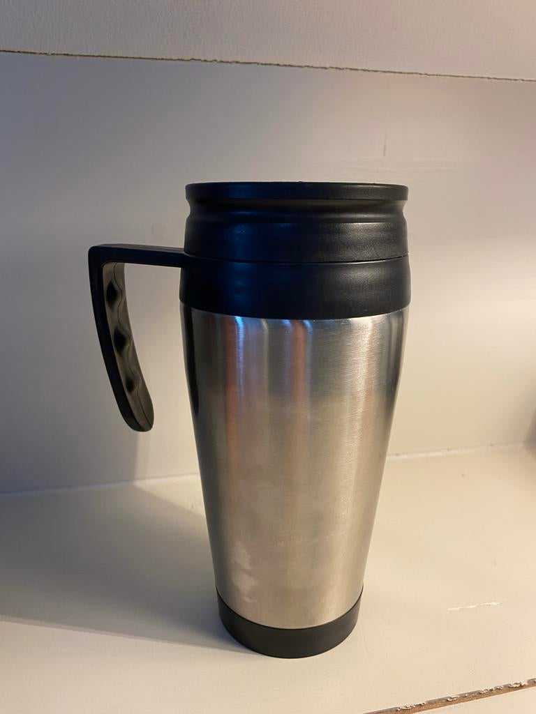 Roestvrijstalen Thermosbeker of koffiebeker, Ophalen of Verzenden, Gebruikt