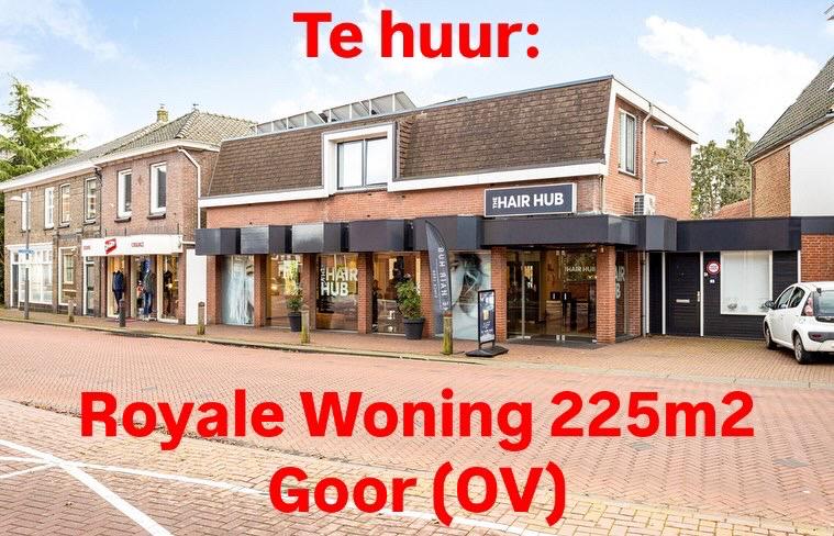 Te huur : Royaal Woonhuis in Centrum van Goor, Huizen en Kamers, Direct bij eigenaar, 225 m², 6 kamers, Overijssel