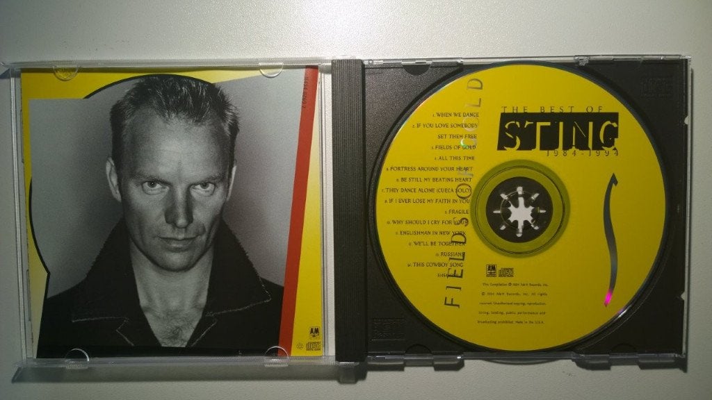 Sting - Fields Of Gold The Best Of Sting 1984 - 1994, Ophalen of Verzenden, Zo goed als nieuw