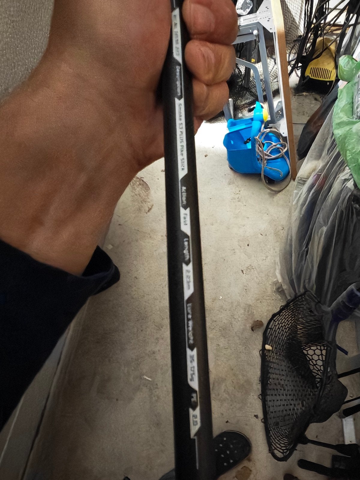 Hengel - smoke S3 PLUS pike Stick 2.25m, Ophalen, Nieuw, Werphengel