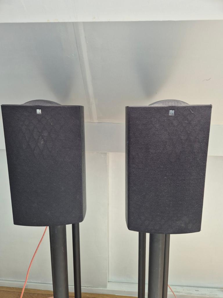 KEF IQ3 luidsprekers, Ophalen, Minder dan 60 watt, Front, Rear of Stereo speakers, Overige merken