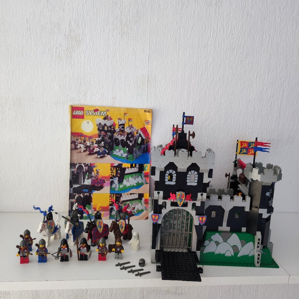 Lego 6086 - Black knight’s castle, Lego, Inclusief instructies, Ophalen of Verzenden, Zo goed als nieuw