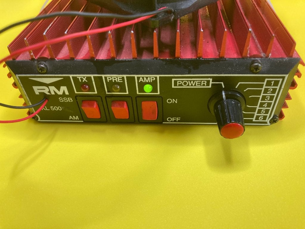 27 mc lineair RM KL 500, Ophalen of Verzenden, Zo goed als nieuw, Zender