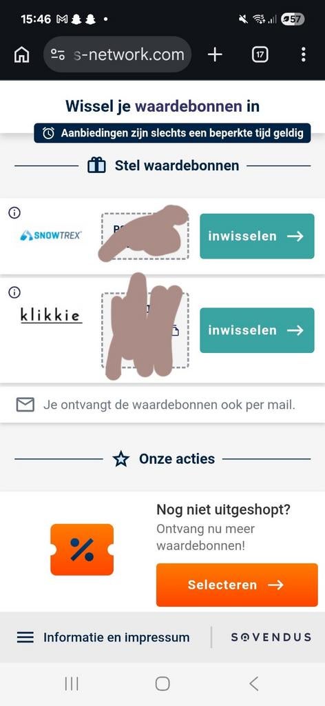 60 euro korting bij snowtrex!, Tickets en Kaartjes, Kortingen en Cadeaubonnen, Eén persoon, Kortingsbon