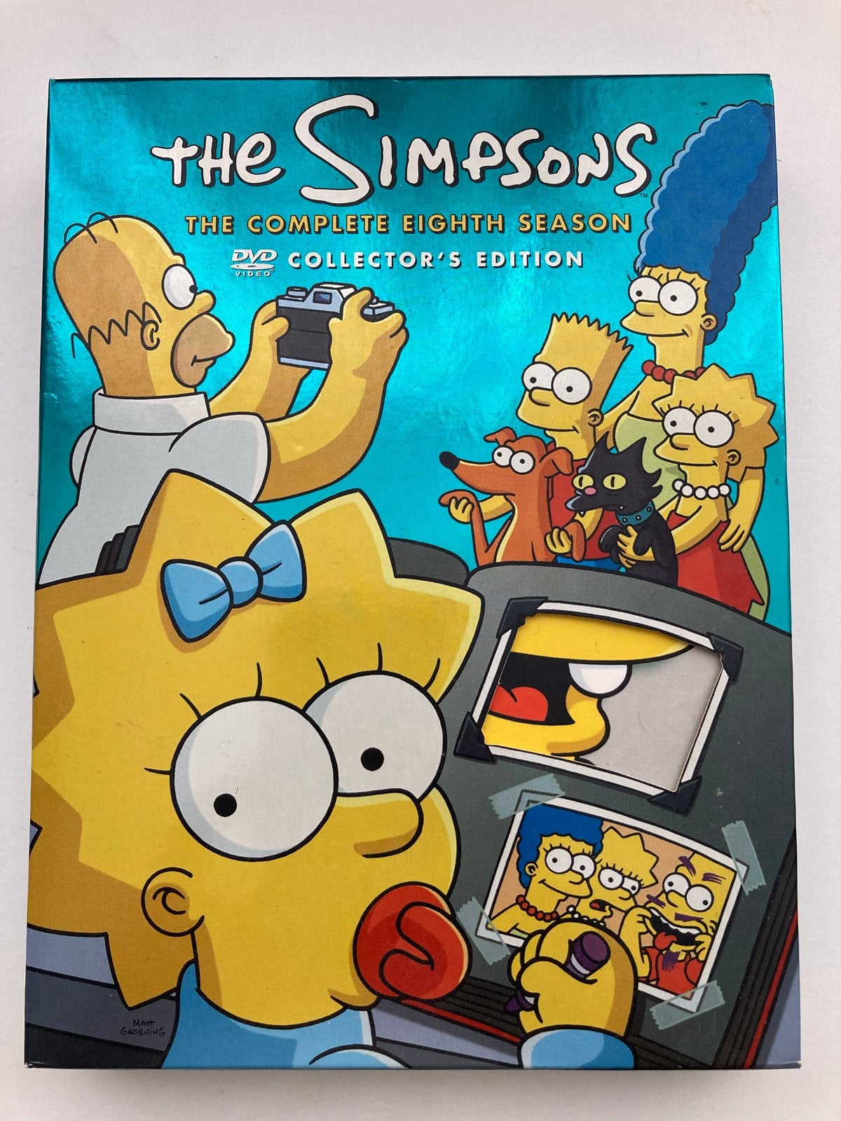 The Simpsons: The Complete Eighth Season DVD Collector's Edi, Tekenfilm, Nederlands, Ophalen of Verzenden, Gebruikt
