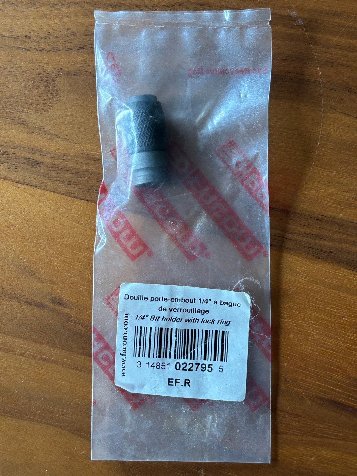 Facom EF.R bithouder 1/4" vergrendelring - NIEUW ongeopend, Ophalen of Verzenden, Nieuw