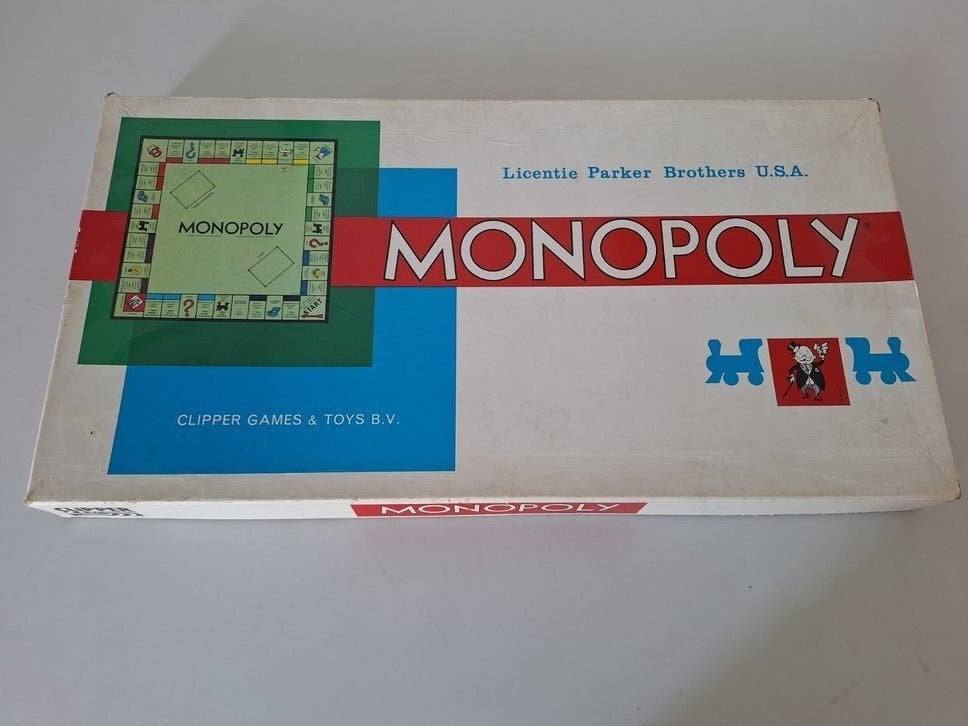 Vintage Monopoly met handleiding, Ophalen of Verzenden