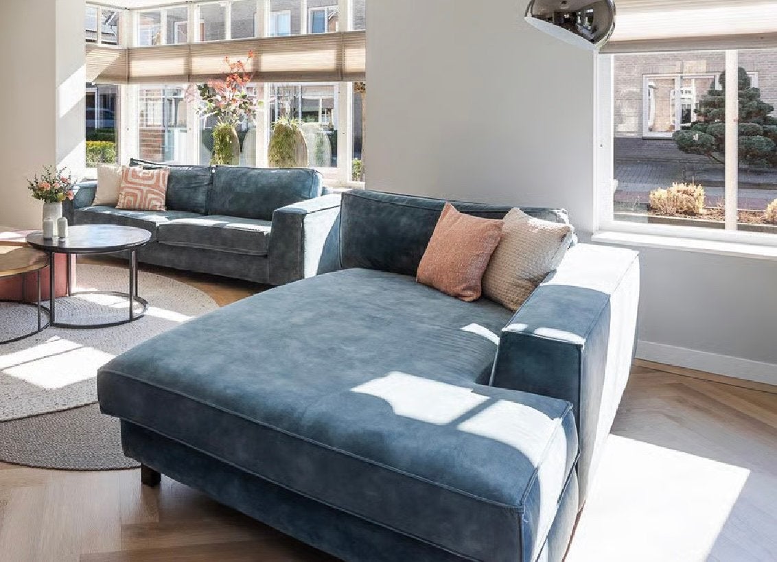 Dutchz Lounger xxl / Chaise longue niagra 158, Ophalen, Eenpersoons, Zo goed als nieuw, Minder dan 150 cm