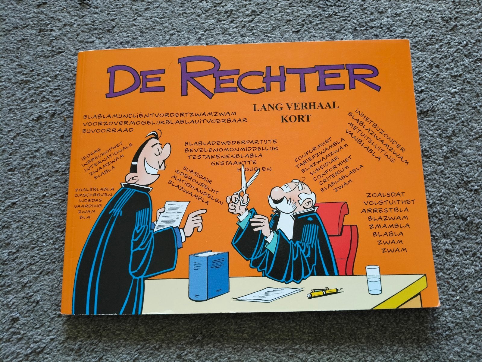 De Rechter - Lang Verhaal Kort - Jesse van Muylwijck, Boeken, Jesse van Muylwijck, Eén stripboek, Ophalen of Verzenden, Zo goed als nieuw
