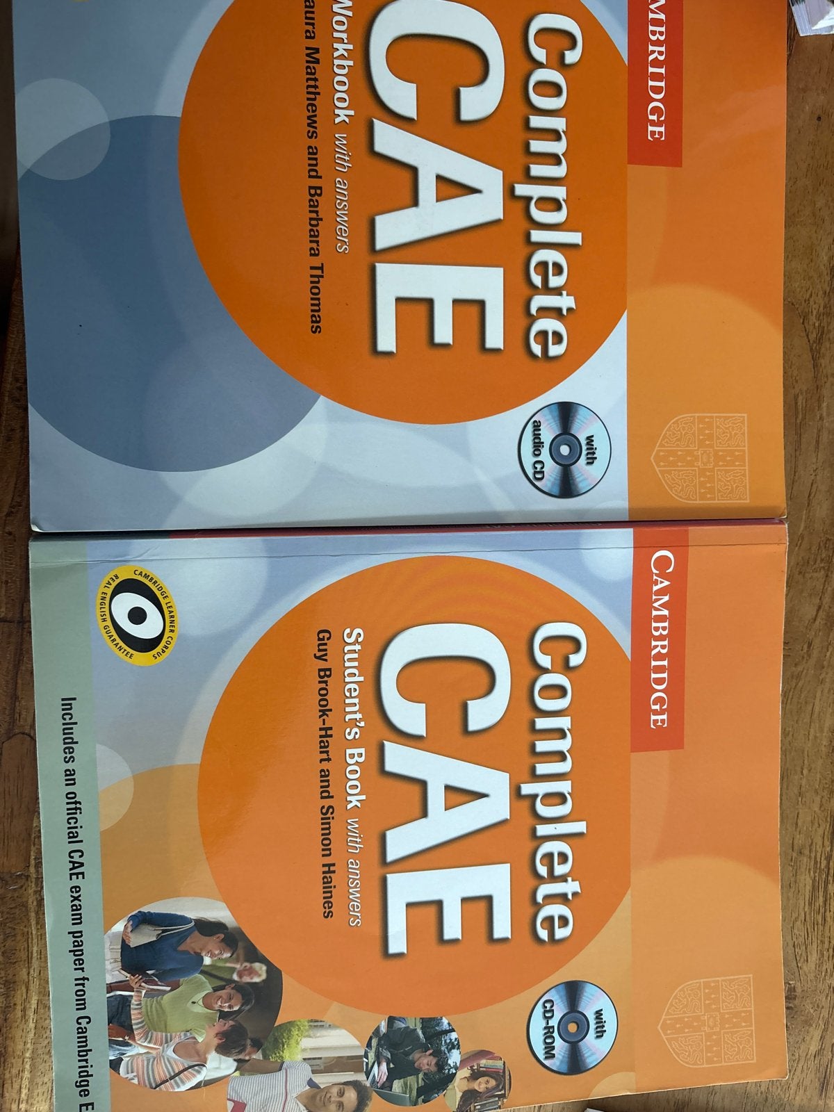 Complete CAE Student's Book & Workbook met disc, Boeken, Ophalen of Verzenden, Alpha, Zo goed als nieuw, Niet van toepassing