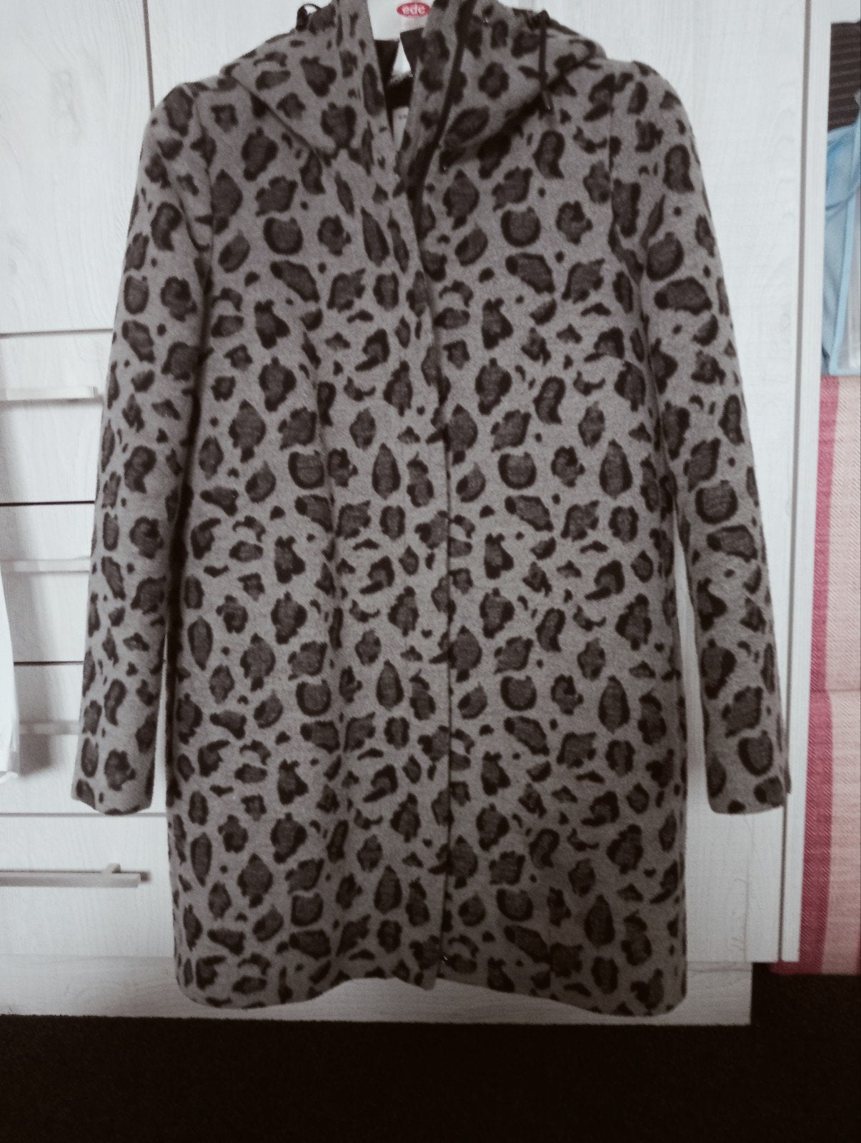 Sandwich winter jas coat met capuchon maat 38, Maat 38/40 (M), Ophalen of Verzenden, Grijs, Sandwich
