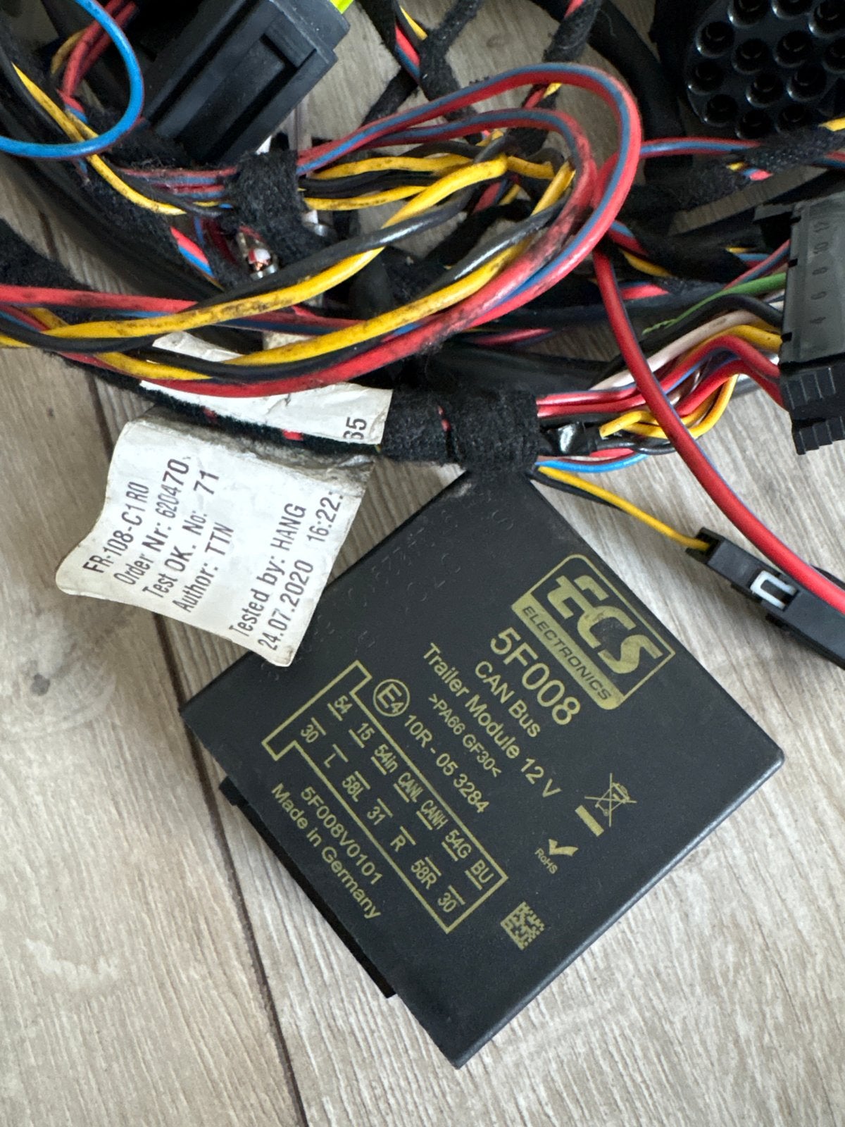 ECS Electronics 5F008 CAN Bus Trekhaakmodule en kabelset, Ophalen of Verzenden, Gebruikt, Ford