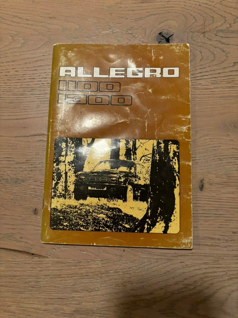 Instructieboekje/ handleiding Austin Allegro 1100/1300, Ophalen of Verzenden