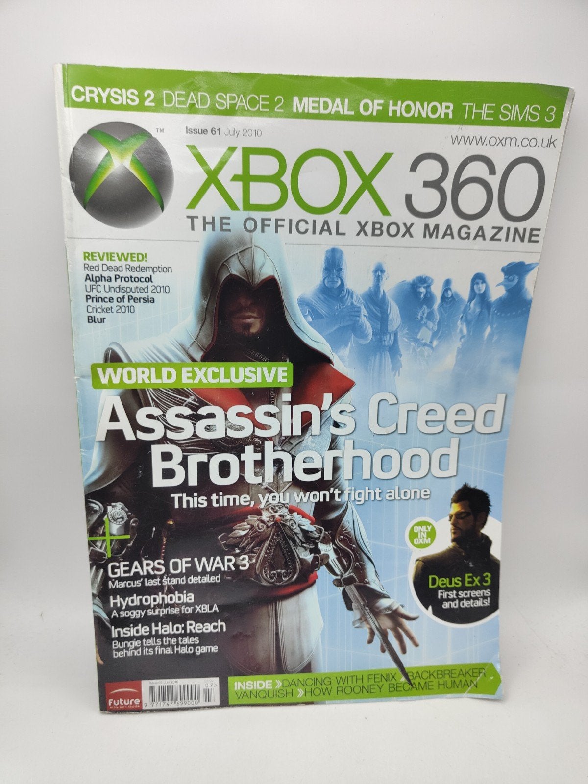 Xbox 360 Magazine - Assassin's Creed Brotherhood (Juli 2010), Ophalen of Verzenden, Gelezen, Overige typen