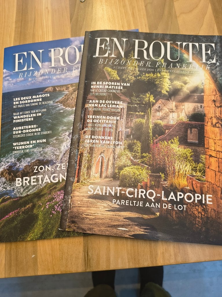 En route, tijdschrift voor FRankrijk liefhebbers, Ophalen, Overige typen