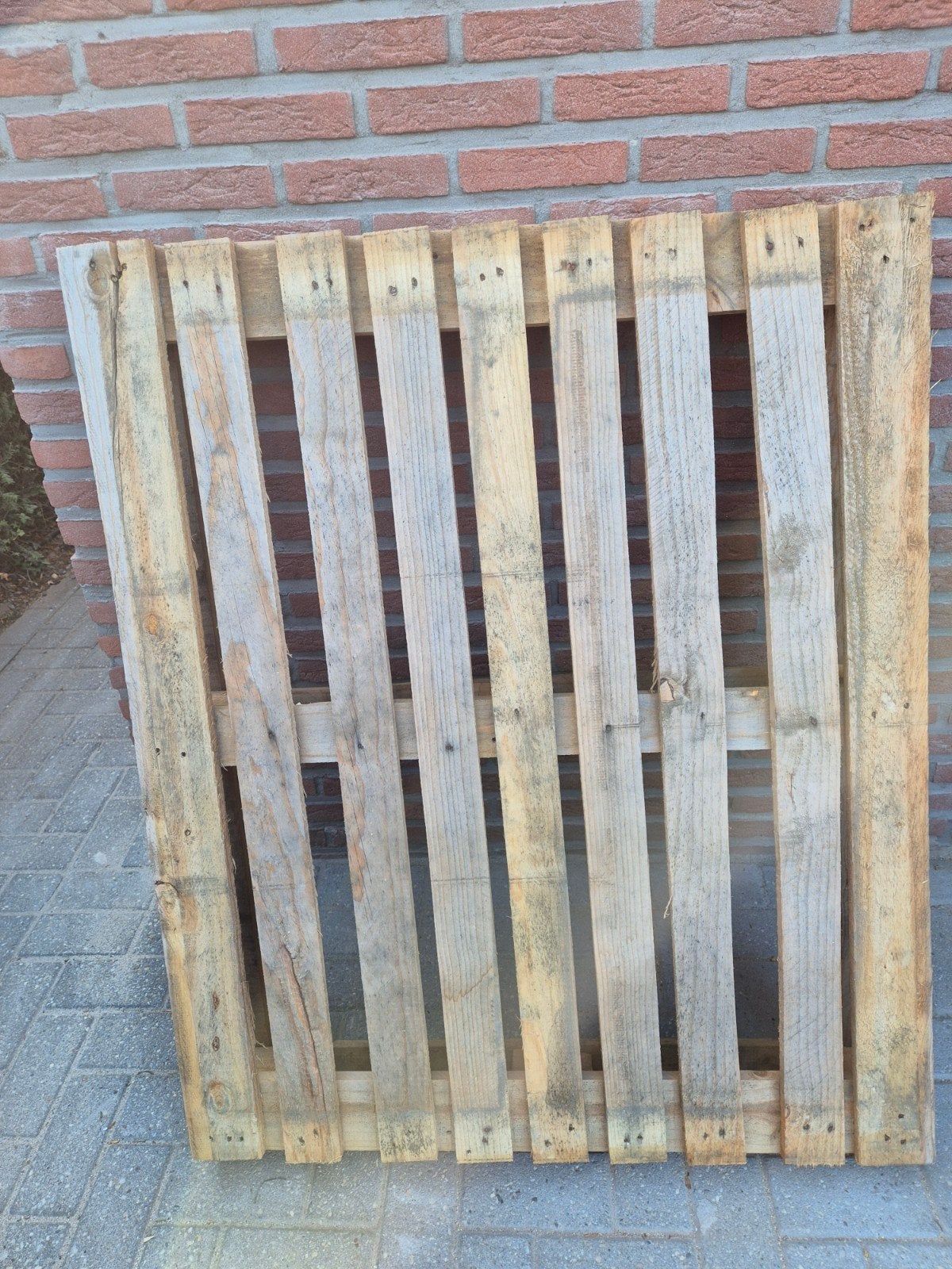 Houten pallet, 1mtr x 1,20mtr x 15cm, Ophalen, Gebruikt, 50 mm of meer, Minder dan 200 cm