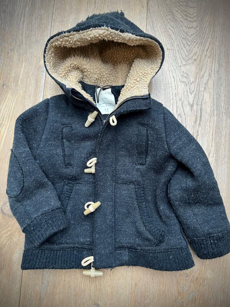 Zara duffelcoat met teddy voering - ideaal voor lente, Ophalen of Verzenden, Gebruikt, Jongen of Meisje