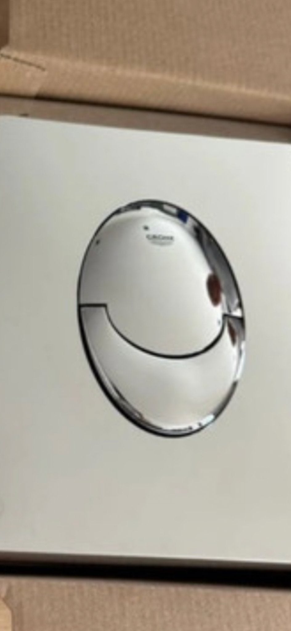 Nieuwe Grohe Skate Air bedieningsplaat chroom, Ophalen of Verzenden, Nieuw, Chroom, Toilet