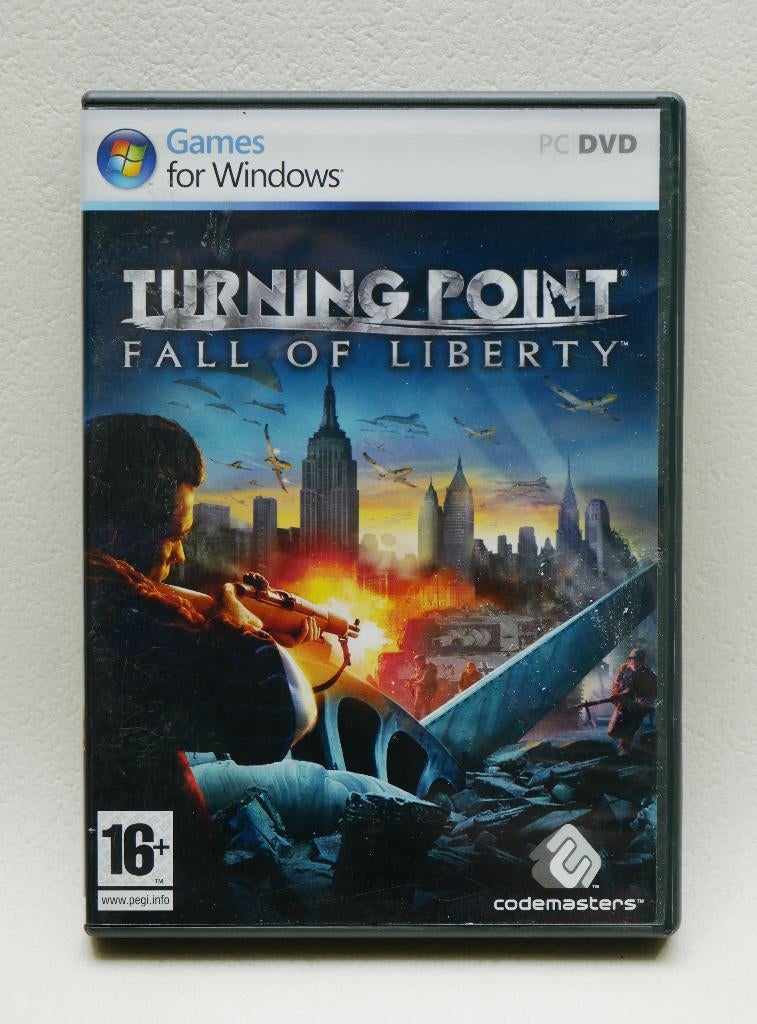 Turning Point Fall of Liberty - PC Game, Avontuur en Actie, Gebruikt, 1 speler, Eén computer
