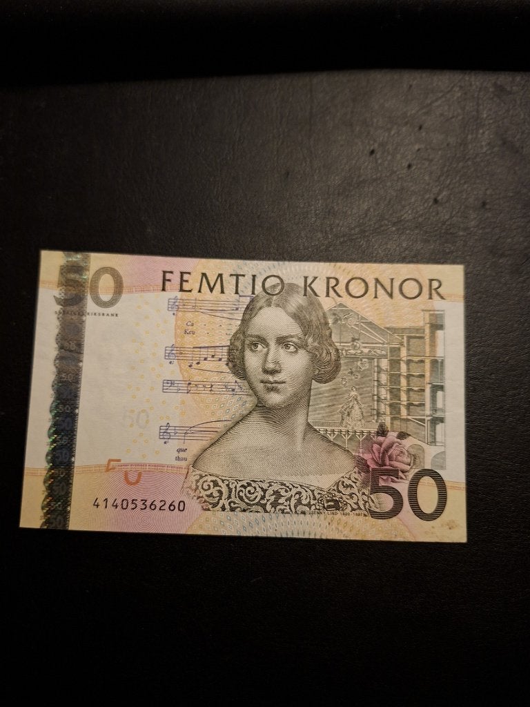 Zweden, 50 kronor 2004 - UNC, Verzenden, Overige landen
