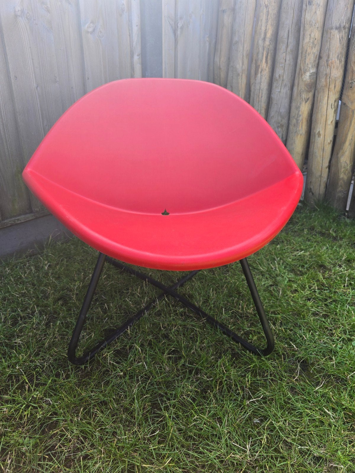 Niels Gammelgaard HOLK stoel voor Ikea, rood, Gebruikt, Ophalen of Verzenden, Eén, Rood