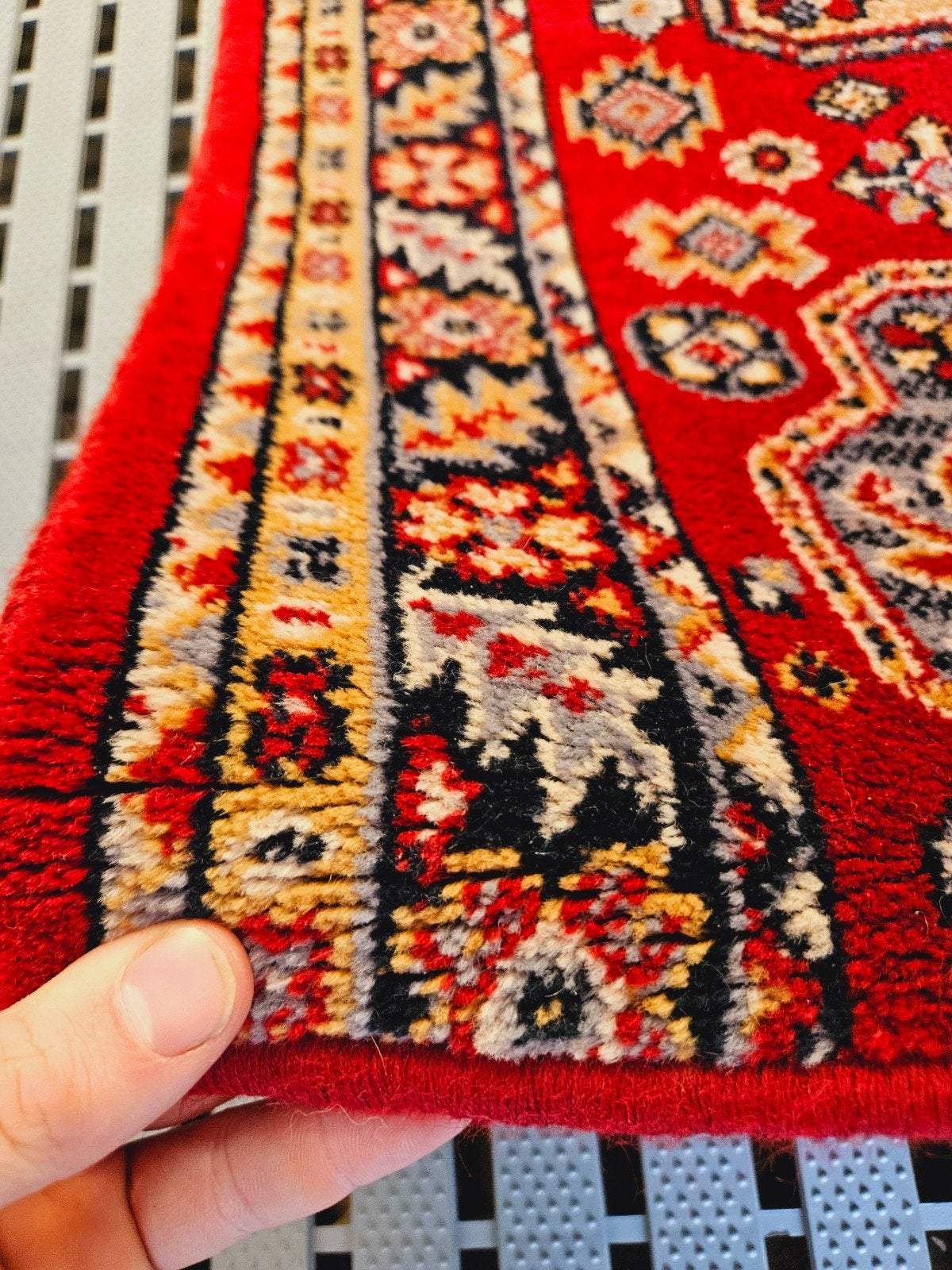 Perzische Loper. Prachtige kleuren en patronen! Weg = Weg!, Perzisch, 200 cm of meer, Zo goed als nieuw, Rechthoekig
